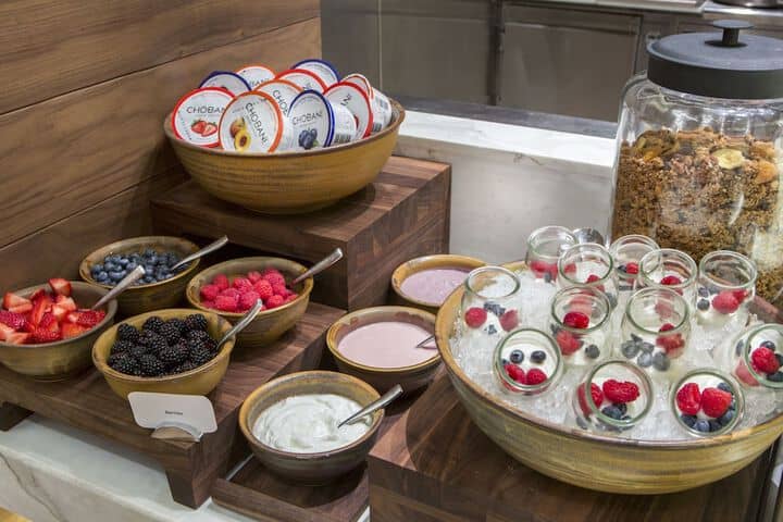 Breakfast buffet